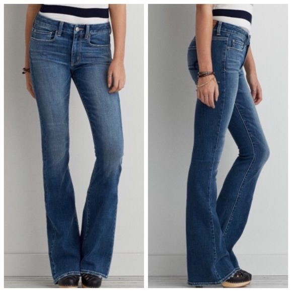 American Eagle Hi-Rise Artist Flare Jeans